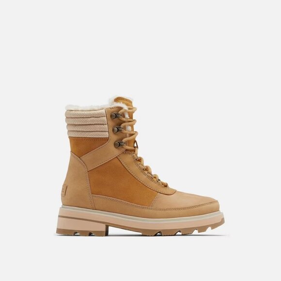 EUC Women's Sorel Lennox Lace Cozy STKD Waterproof Boot - Picture 7 of 14